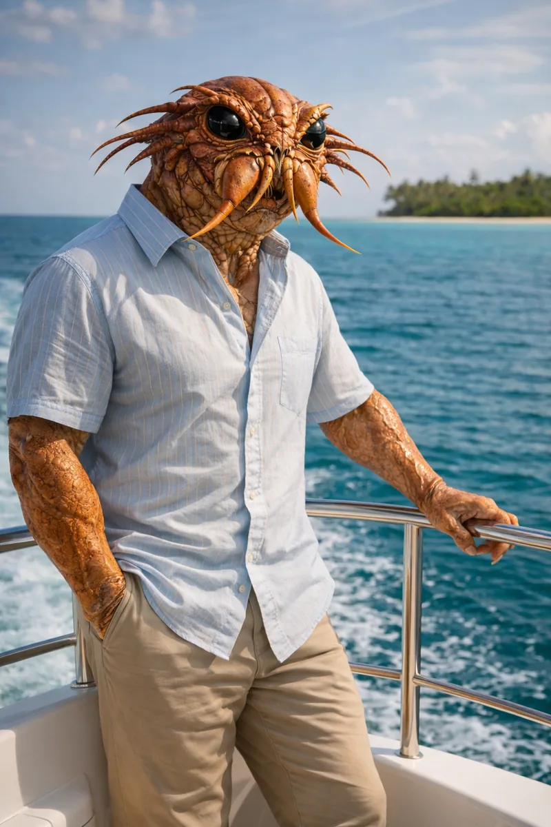 Marcus Carapax outdoors in a personal setting.